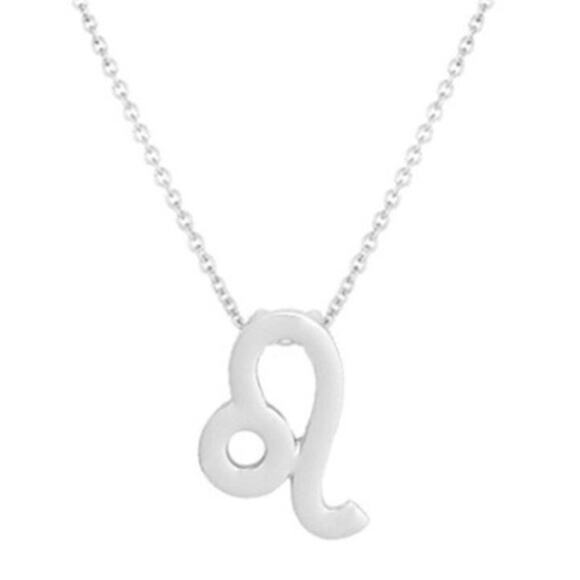 2/$30 Astrology Necklace Leo Silver Tone Constellation Necklace Gift Simple - Picture 1 of 5